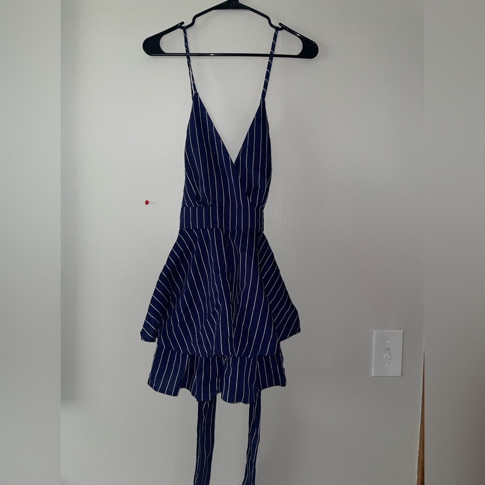 Navy Blue Lulus Romper - Large